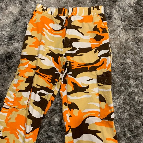 Victorious Men's Utility Front Big Pocket Cargo Pants XL/38 - Picture 2 of 6